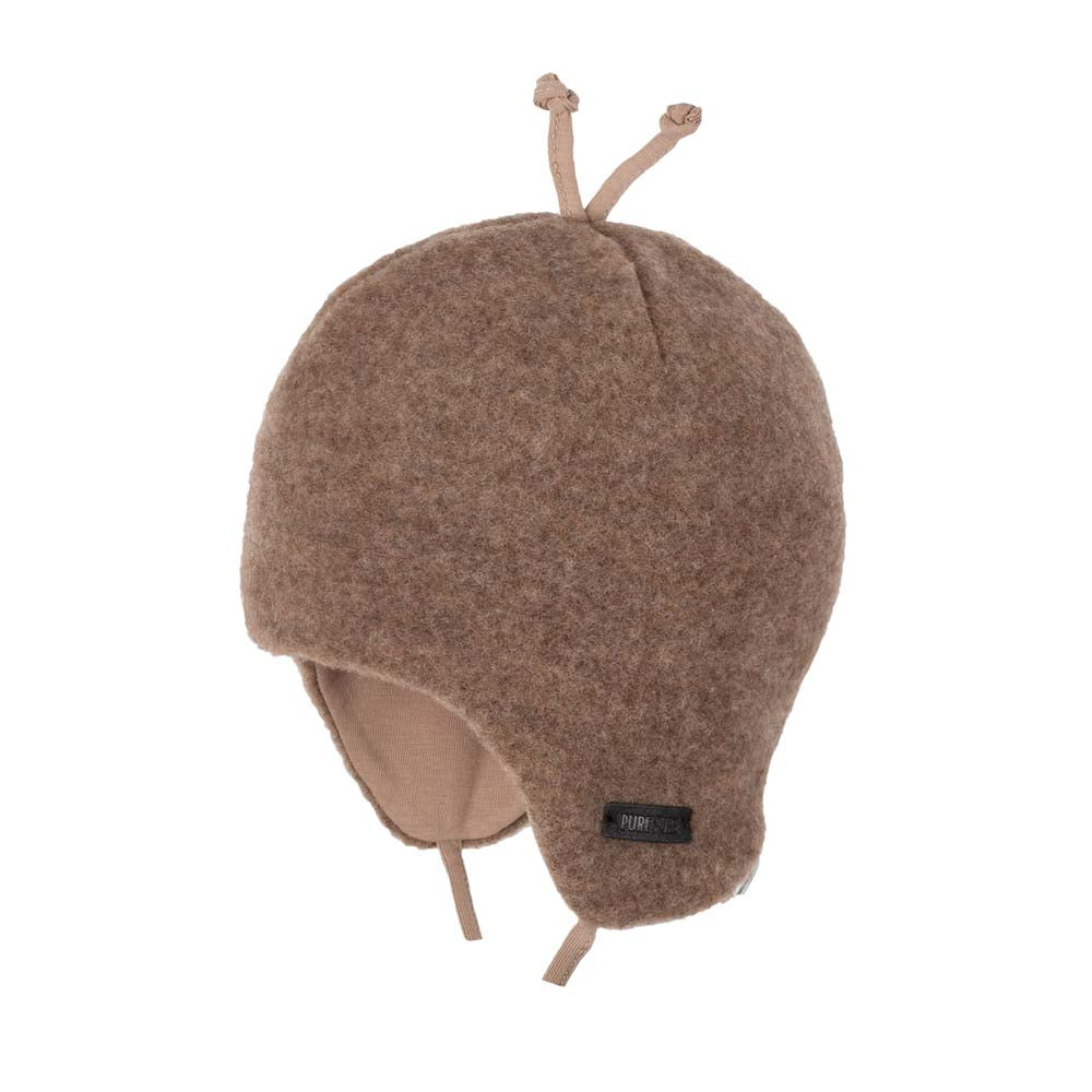 Baby Binde Fleece, braun