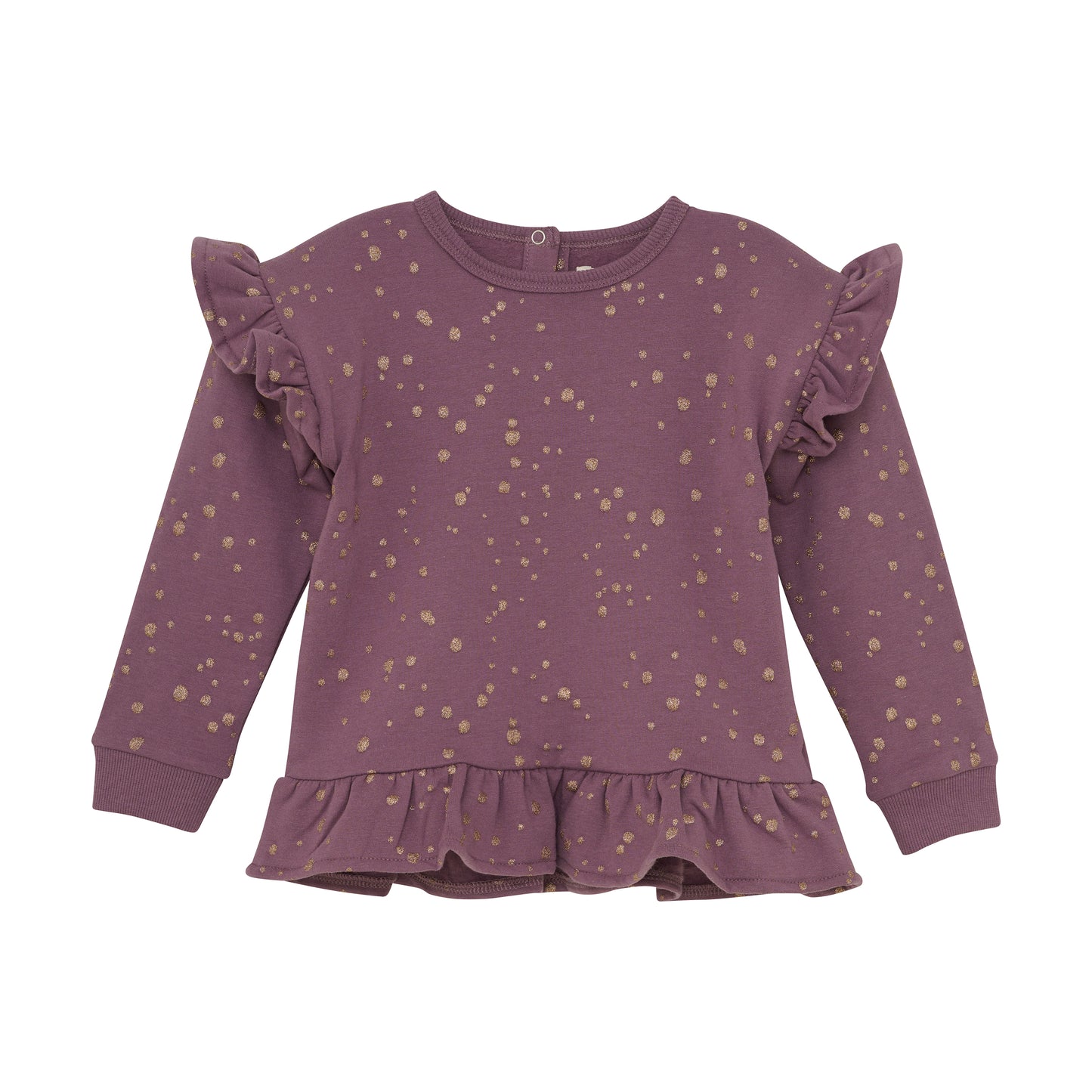 Sweatshirt lila/gold