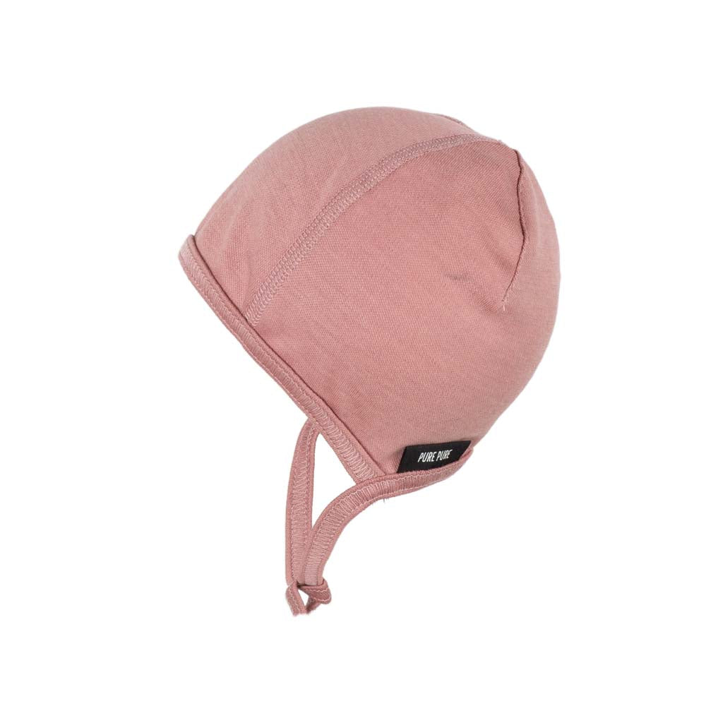 Erstling Mütze Wolle Seide