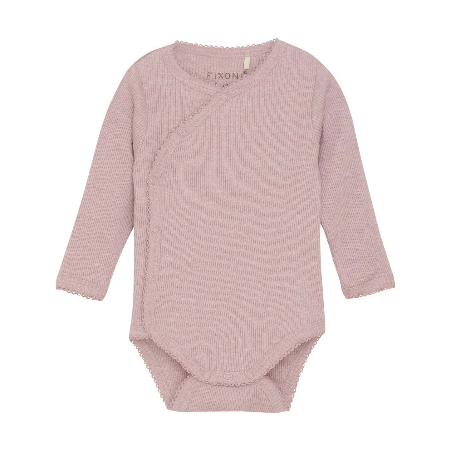 Wrap Body LS Mélange Rib