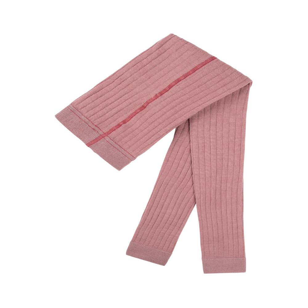 GOTS Merino Leggings, rosa