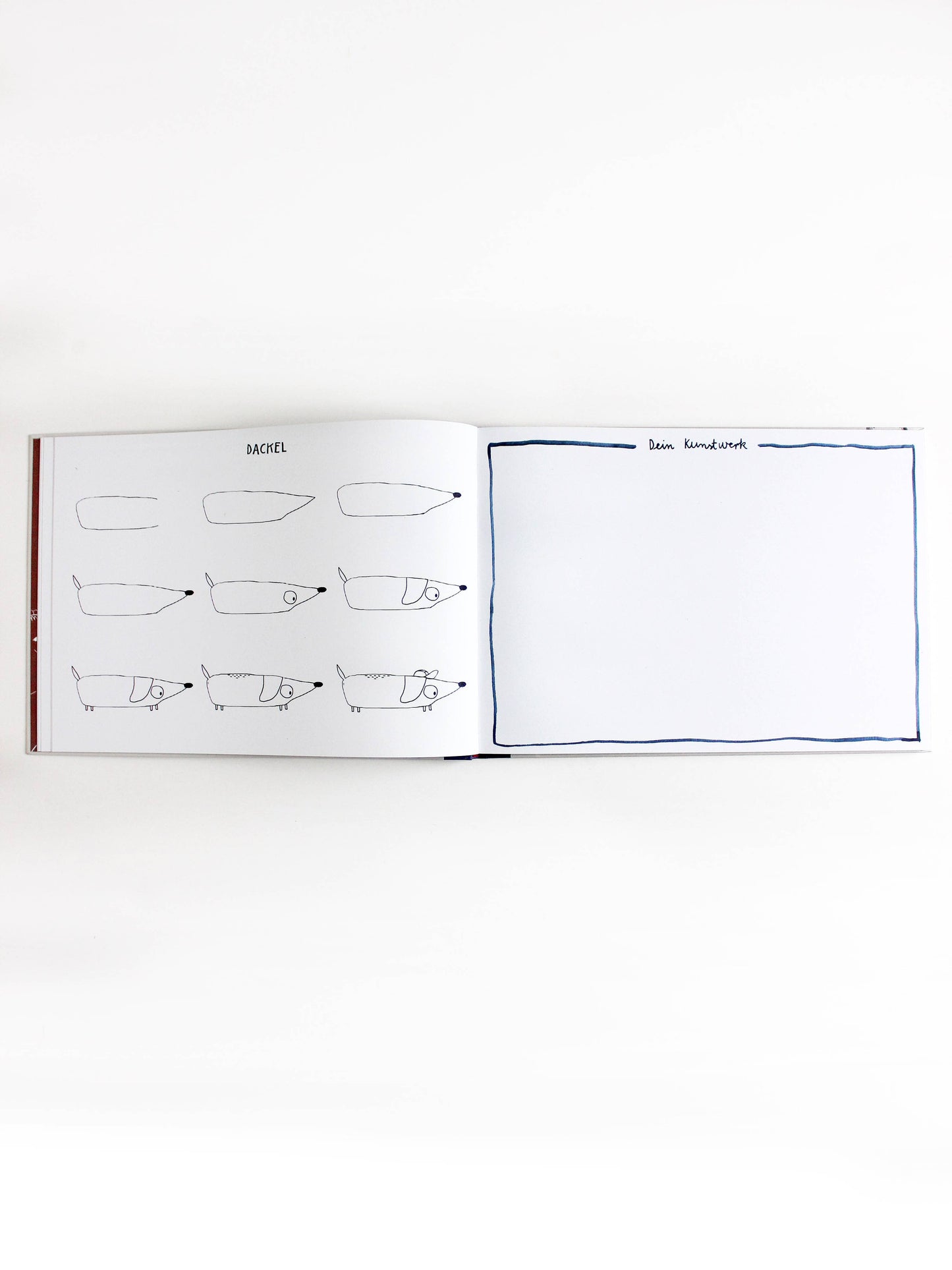 Mal mit mir ein Krummtier, Schritt für Schritt