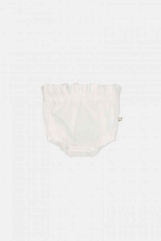 Baby-Höschen aus Leinen, weiss