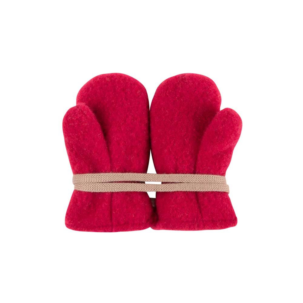 Baby-Fäustel Fleece, himbeere