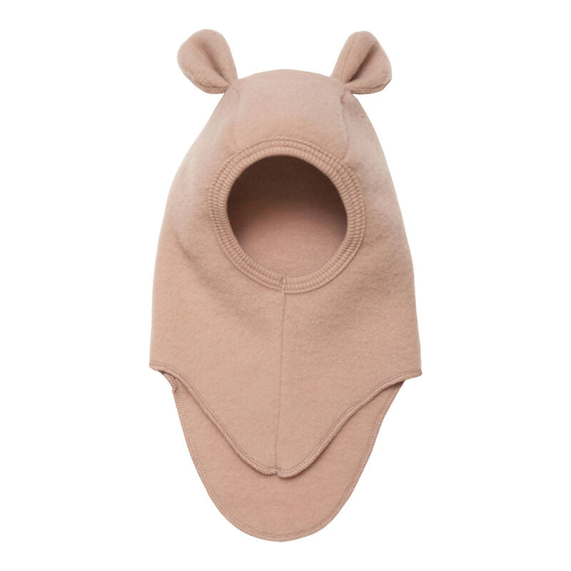 Balaclava Ears Soft Wool, rosa