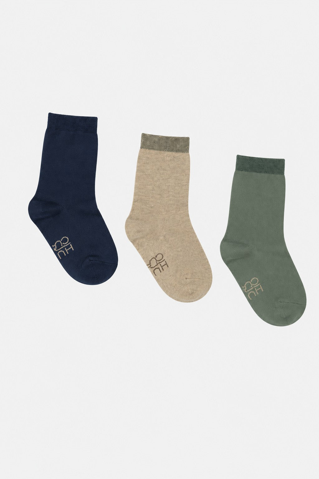 Foty 3er-Pack Socken von Hust & Claire in Blues, aus Wolle und Bambus-Viskose