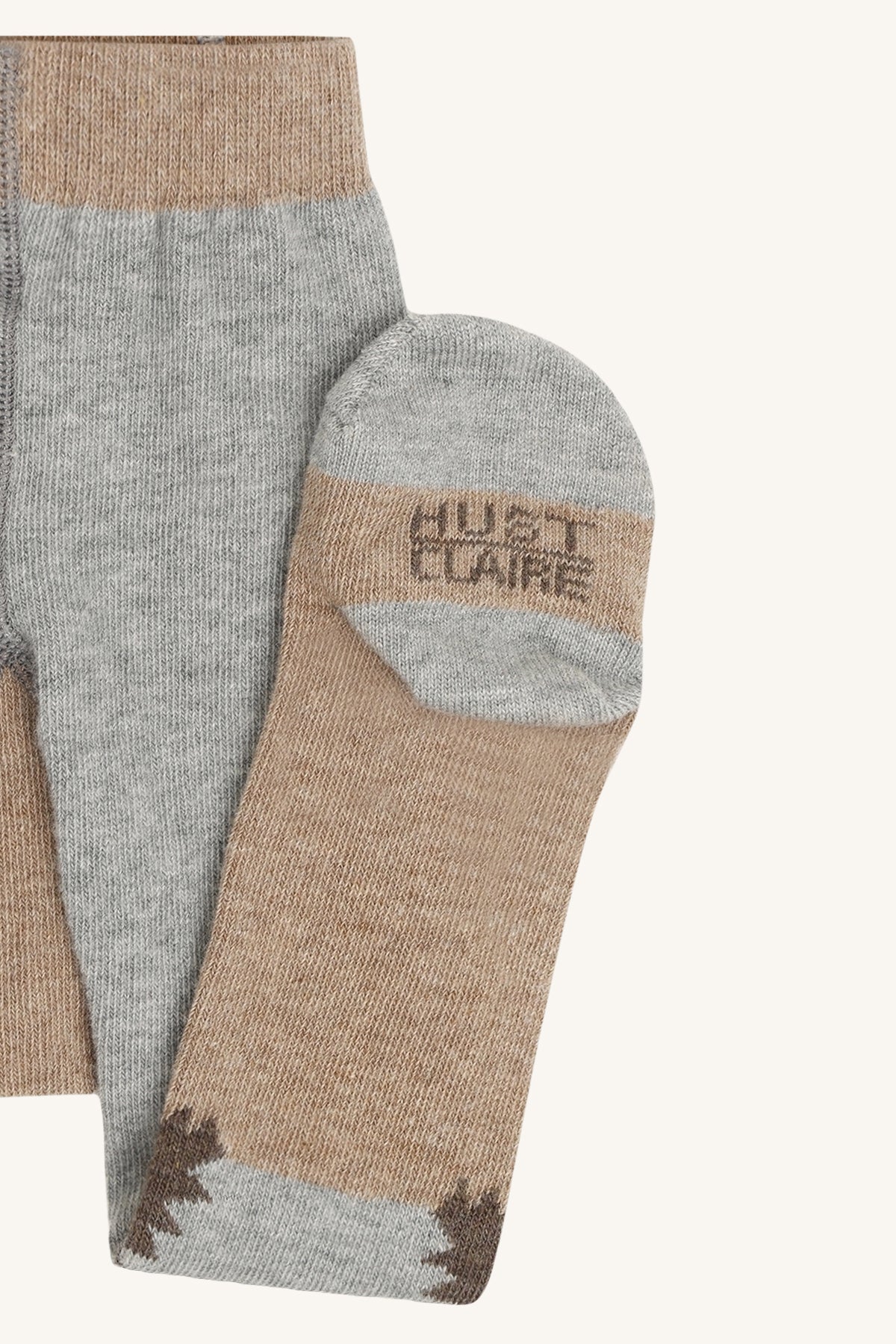 Bärechind Hust & Claire Frankie Strumpfhose, Detailansicht Igelmotiv