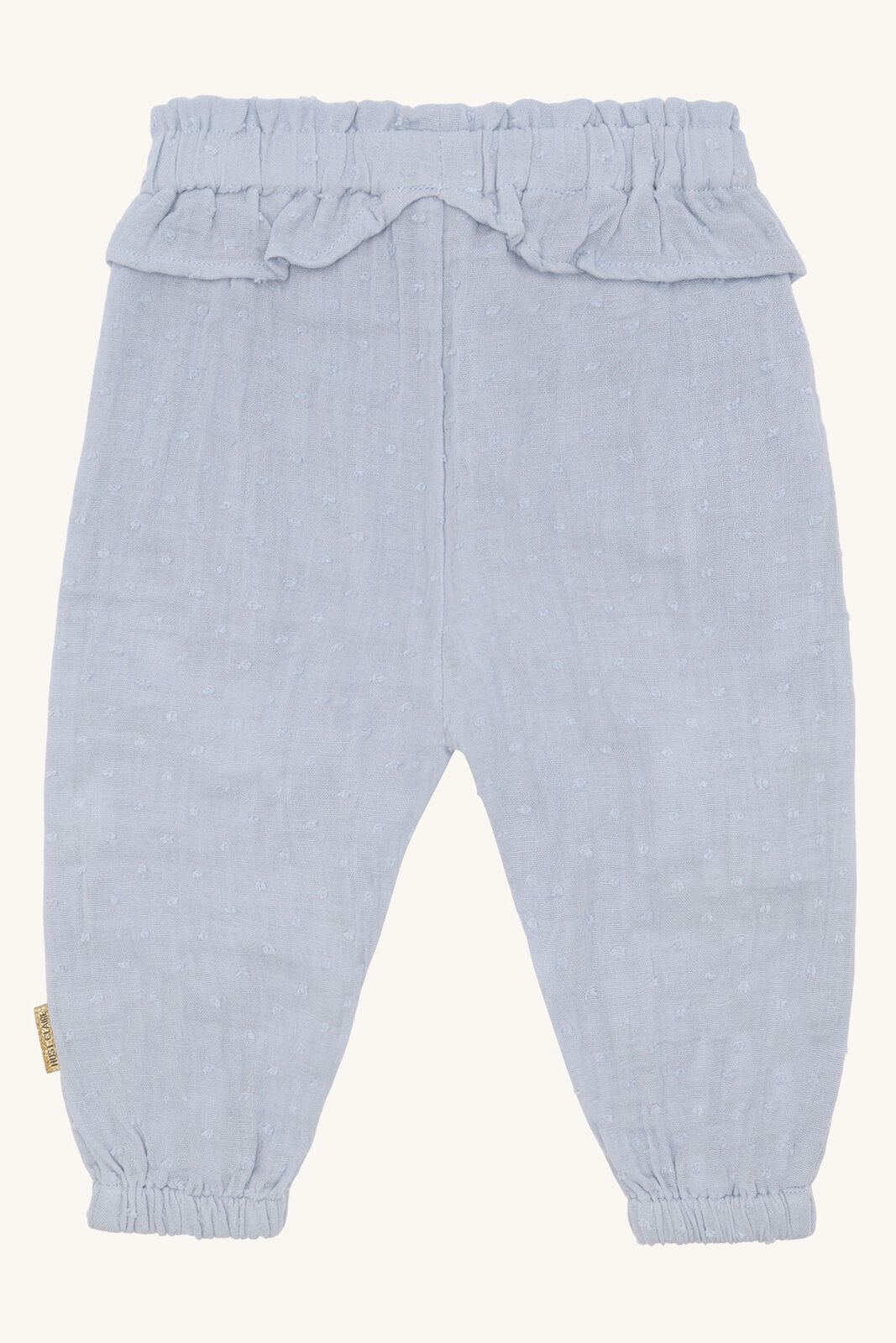 Hust&Claire Babyhose aus Musselin Rückseite in Hellblau im Bärechind Winterthur, Zürich, Schweiz