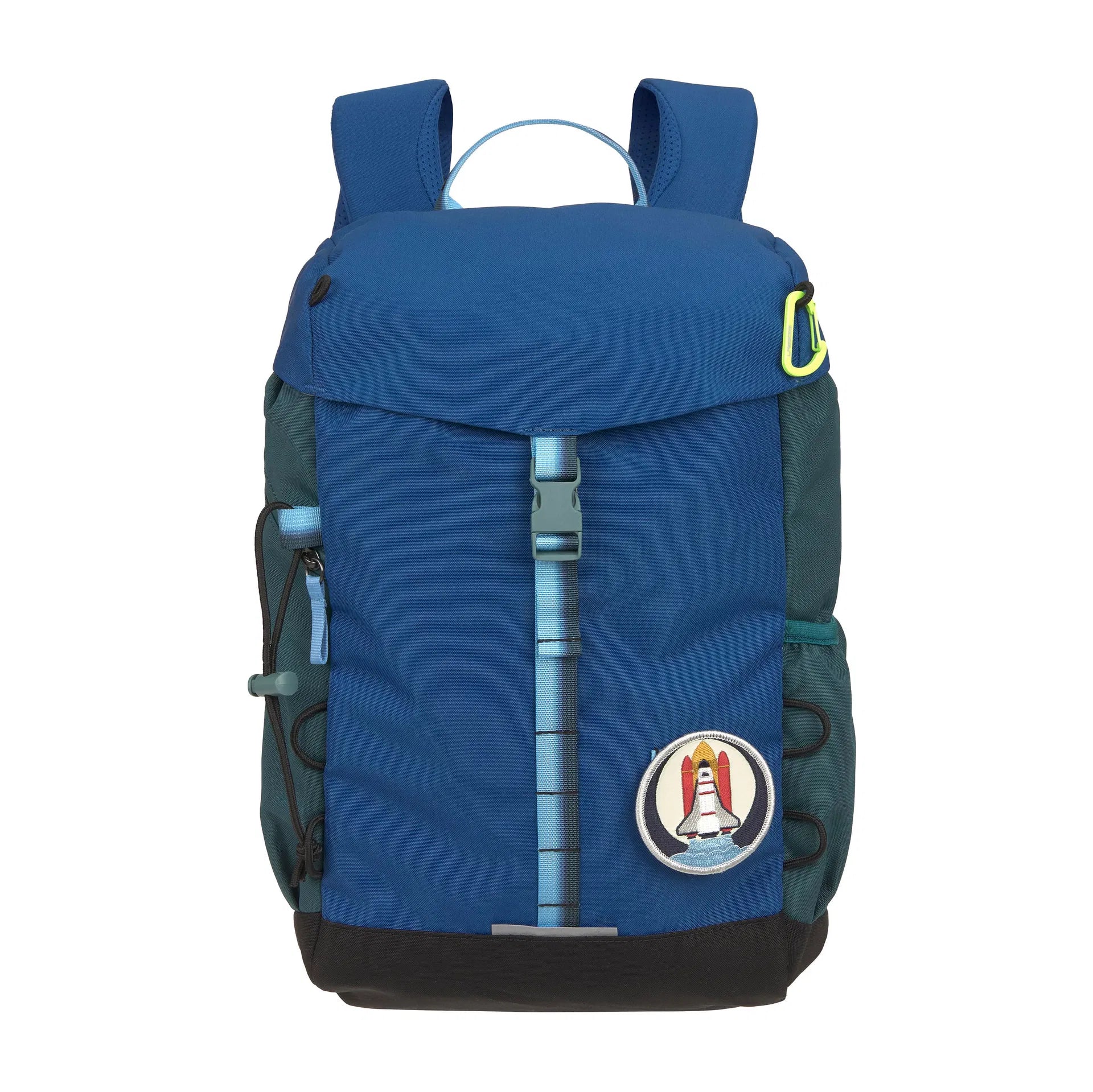 Wanderrucksack Kinder 14L Unique, Blau Grün