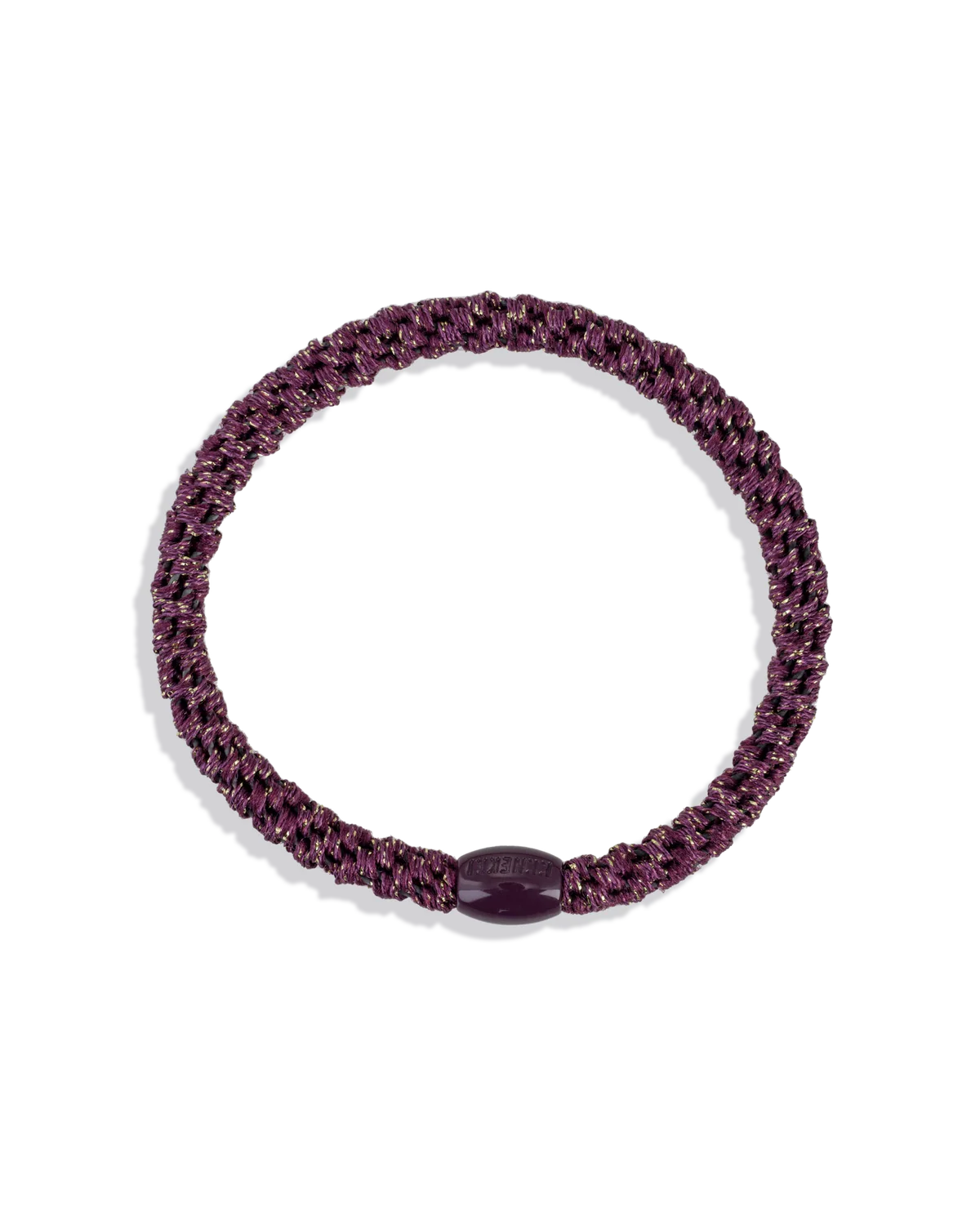 KKNEKKI Slim Haargummi in grape glitter, erhältlich im Bärechind in Winterthur, Zürich Schweiz.