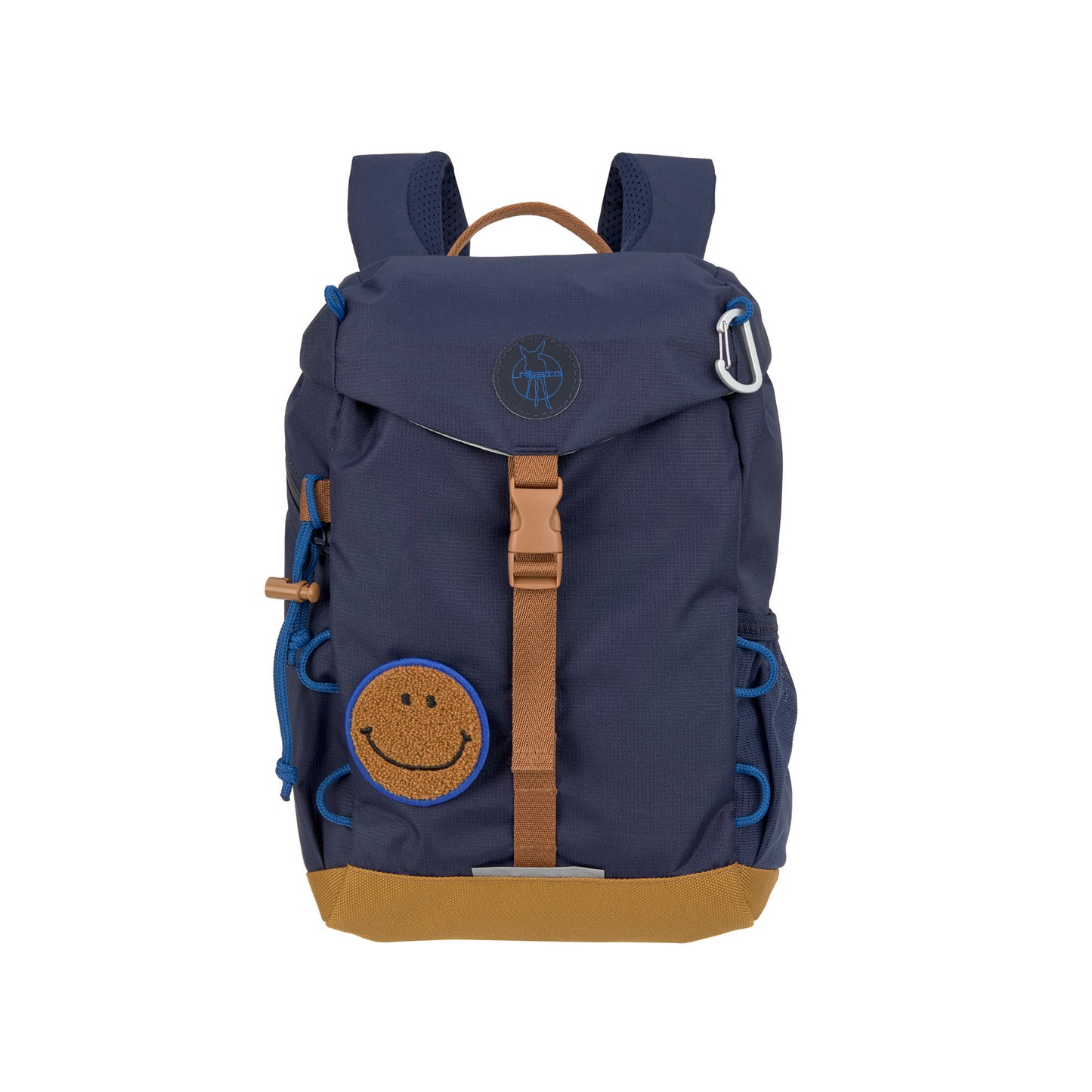 Lässig Wanderrucksack für Kinder in Navy, Vorderansicht – perfekt für Outdoor-Abenteuer
