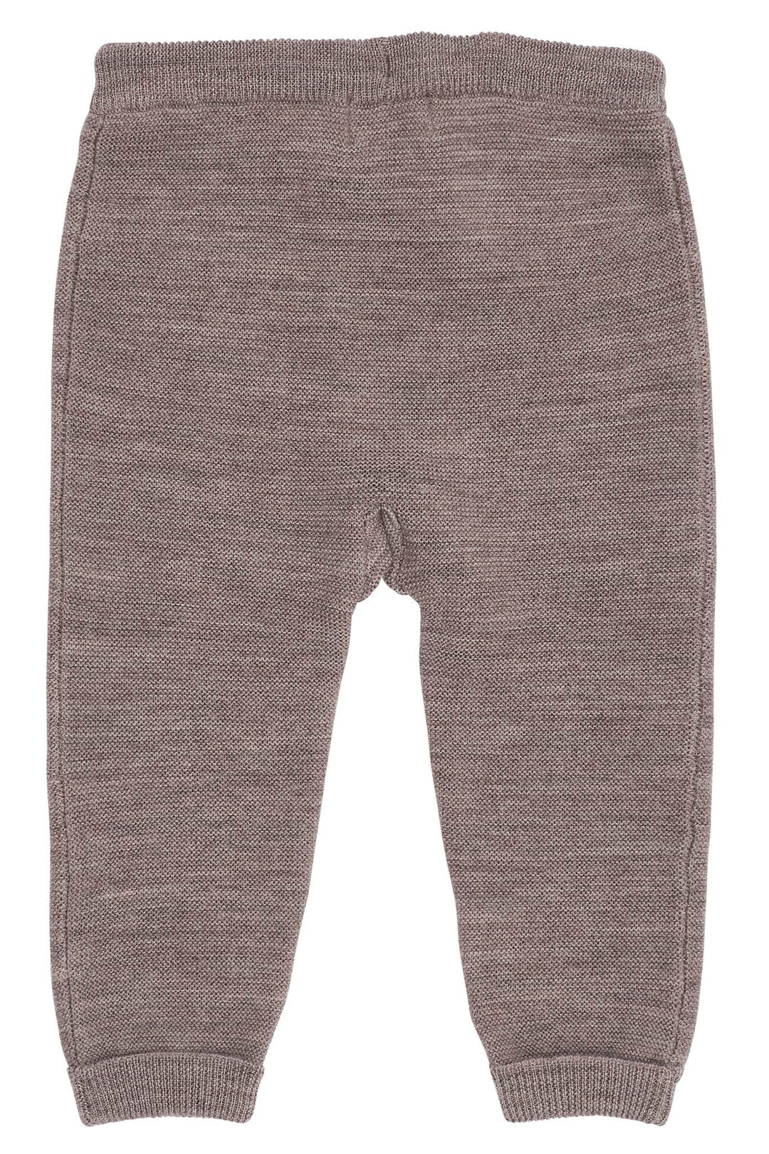 Rückseite der natur melierten Baby Leggings aus Merinowolle von Copenhagen Colors, im Bärechind in Winterthur, Zürich Schweiz