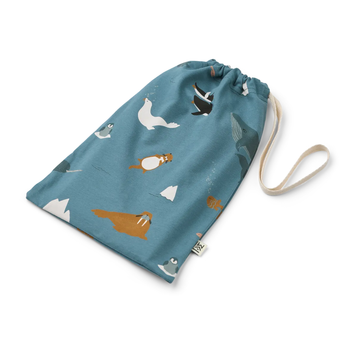 Passender Stoffbeutel zum Liewood Pyjama – perfekt als Geschenk im Kinderladen Winterthur