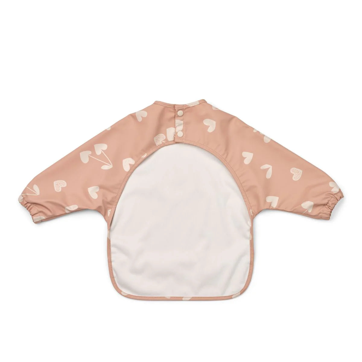 Rückansicht des Liewood Merle Langarm-Lätzchens aus recyceltem Polyester – Bärechind Winterthur, Zürich, Schweiz.