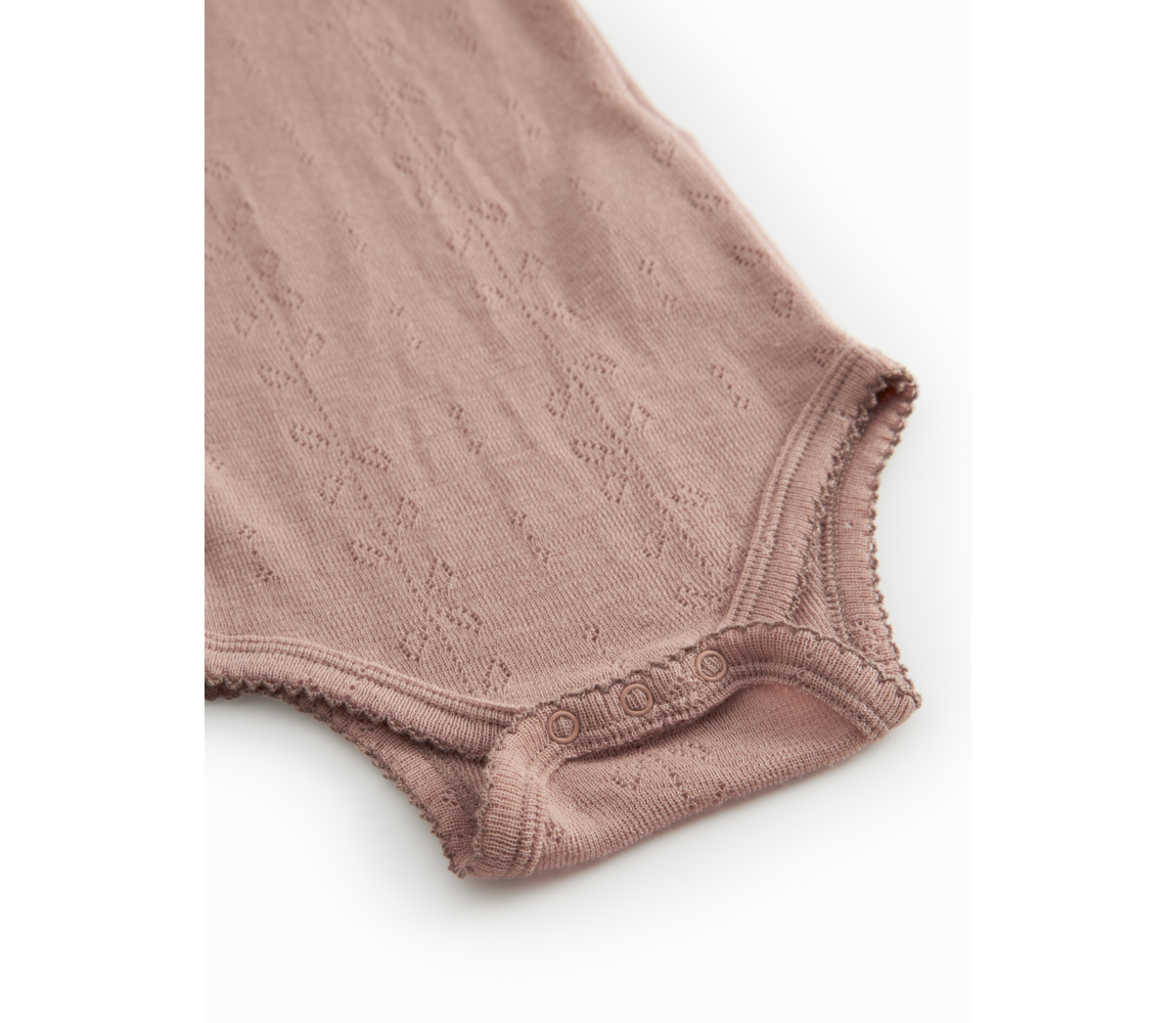 MarMar Wollbody ärmellos, Burnt Rose, erhältlich bei Bärechind