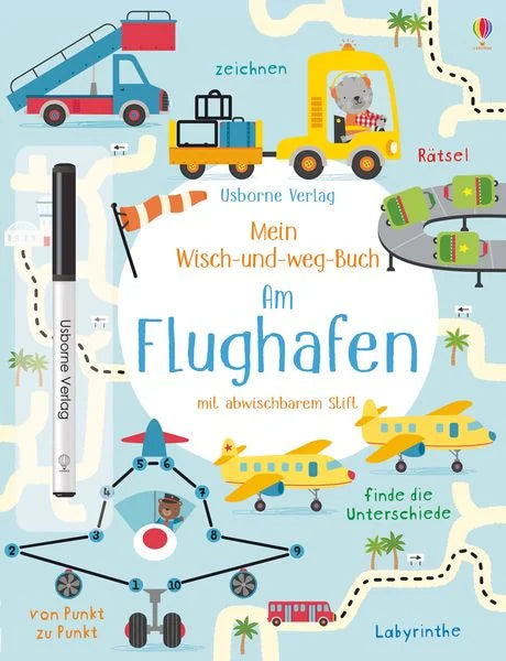 Flughafen-Wisch-und-weg-Buch, Bärechind Winterthur Zürich Schweiz.