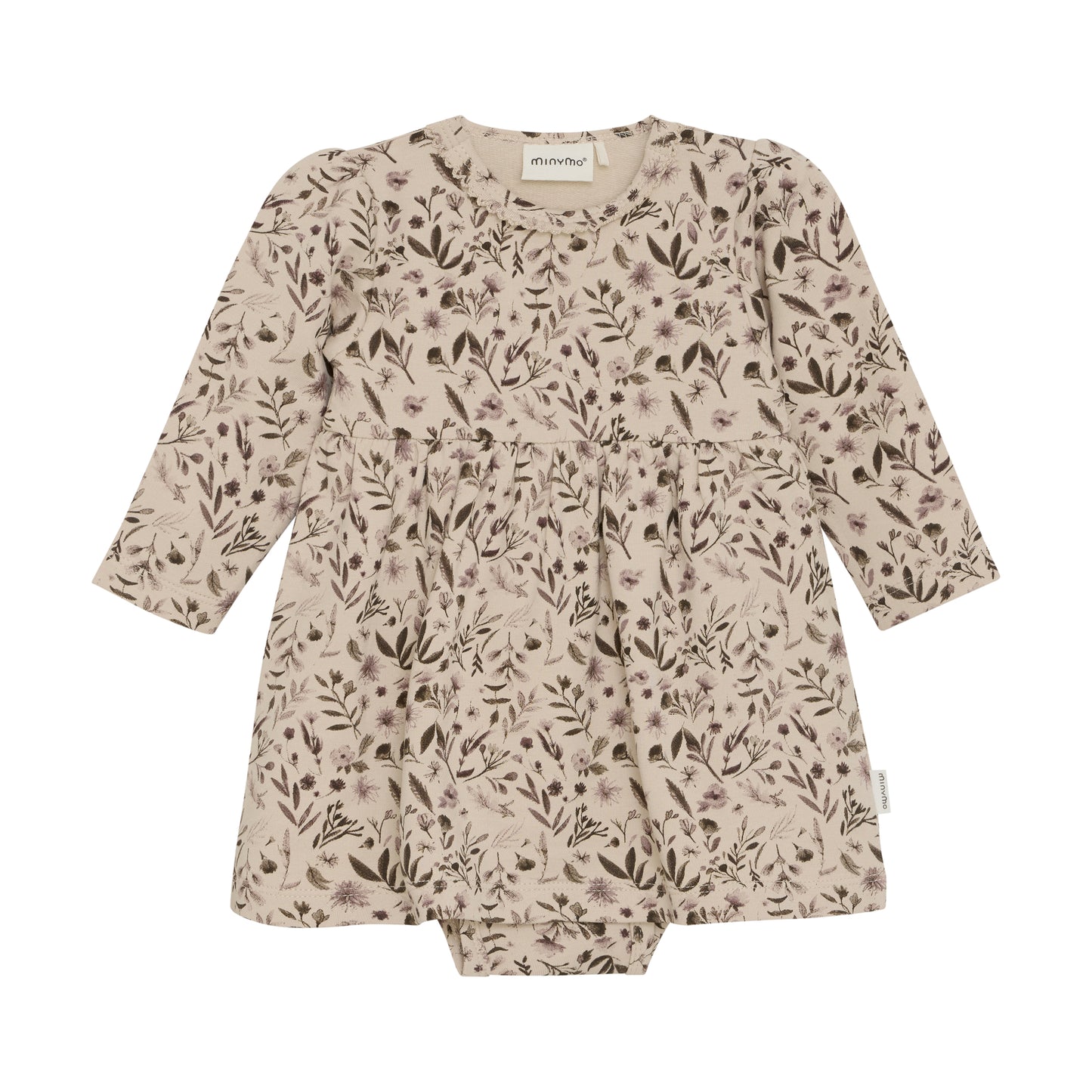 MINYMO Bodykleid aus Baumwolle mit floralem Muster – zu kaufen bei Bärechind in Winterthur, Zürich, Schweiz.