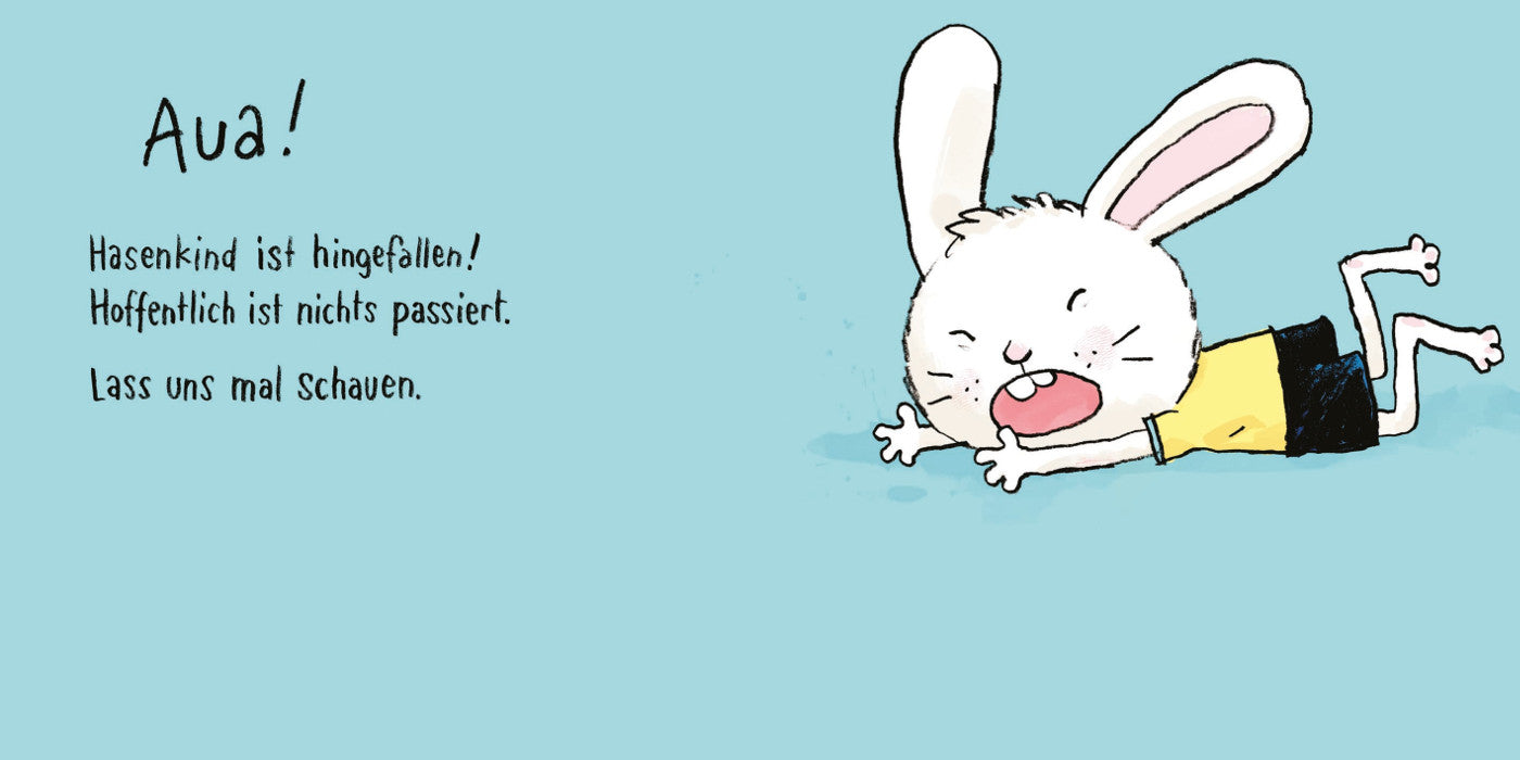 Bärechind Tupfst du noch die Tränen ab, Mitmachbuch von Jörg Mühle