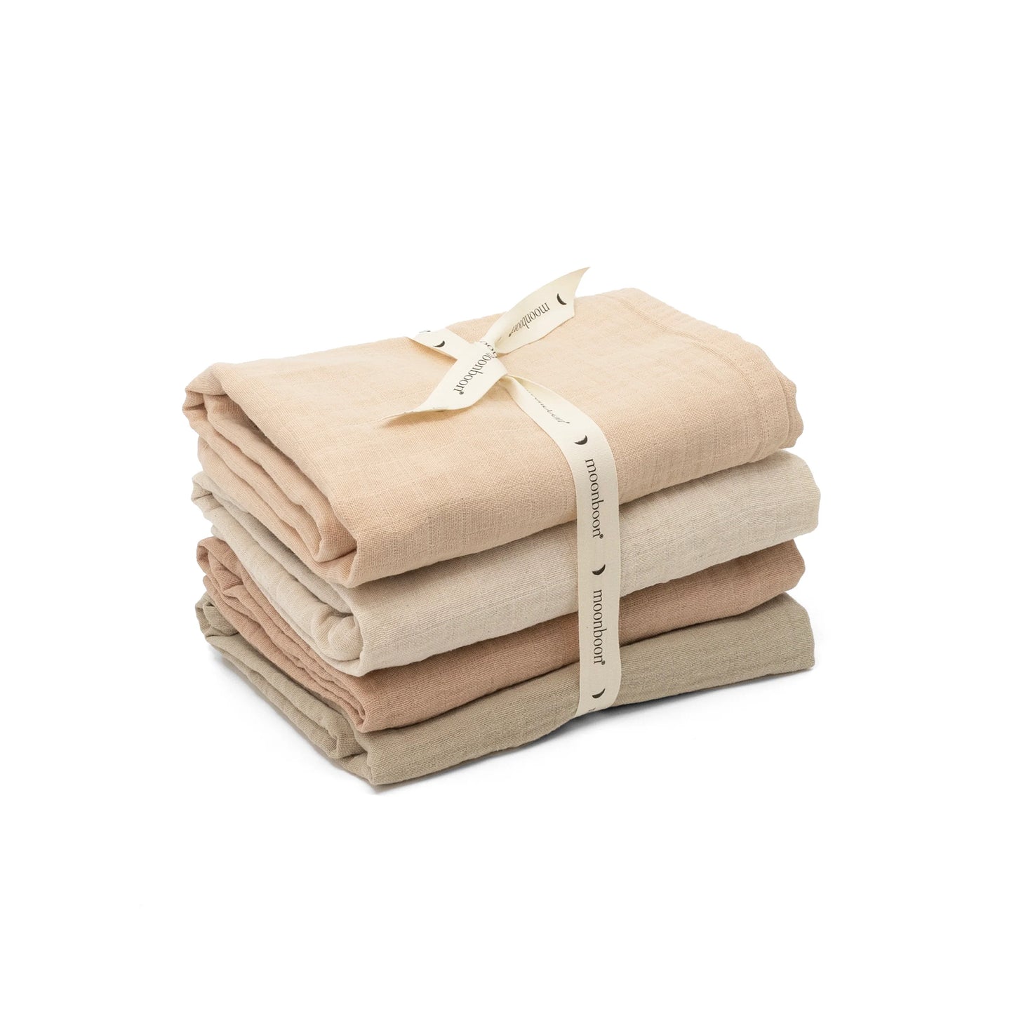 Nuschi, 4er-Pack, uni, rose mix
