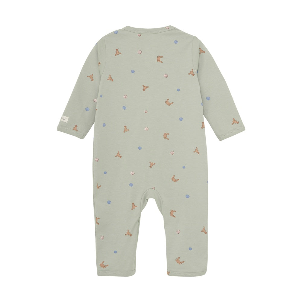 Nachhaltiger Babystrampler aus GOTS-zertifizierter Bio-Baumwolle – Hochwertige Babymode, erhältlich in Winterthur, Zürich, Schweiz.