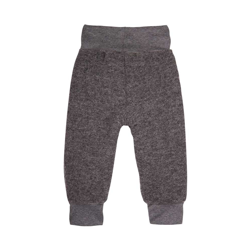 Rückansicht der Pure Pure Wollwalk Hose in Grau-Melange