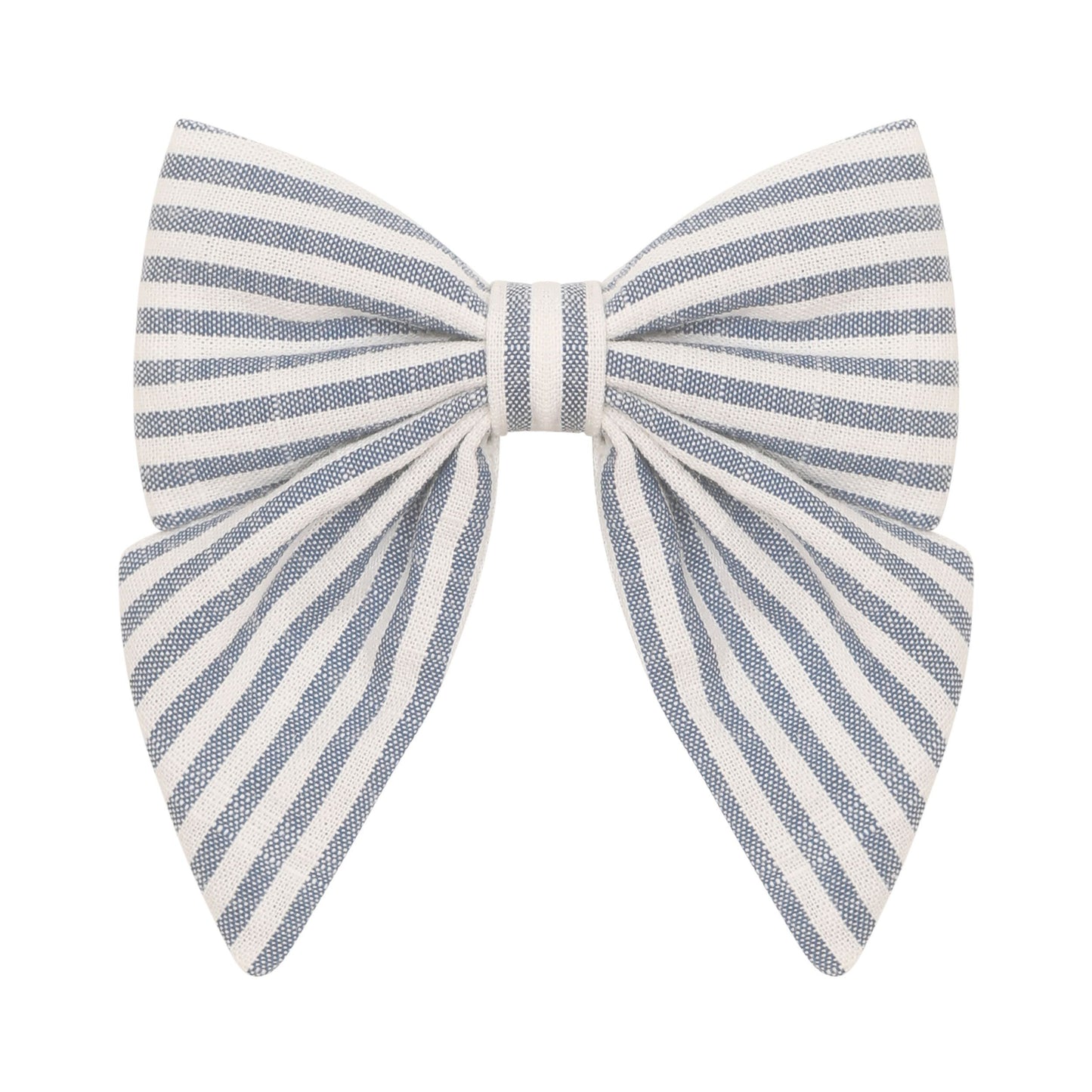 Seaside Stripe Bow von Mimi & Lula – elegante Stoffschleife mit maritimen Streifen für stilvolle Frisuren, erhältlich in Winterthur, Zürich, Schweiz.