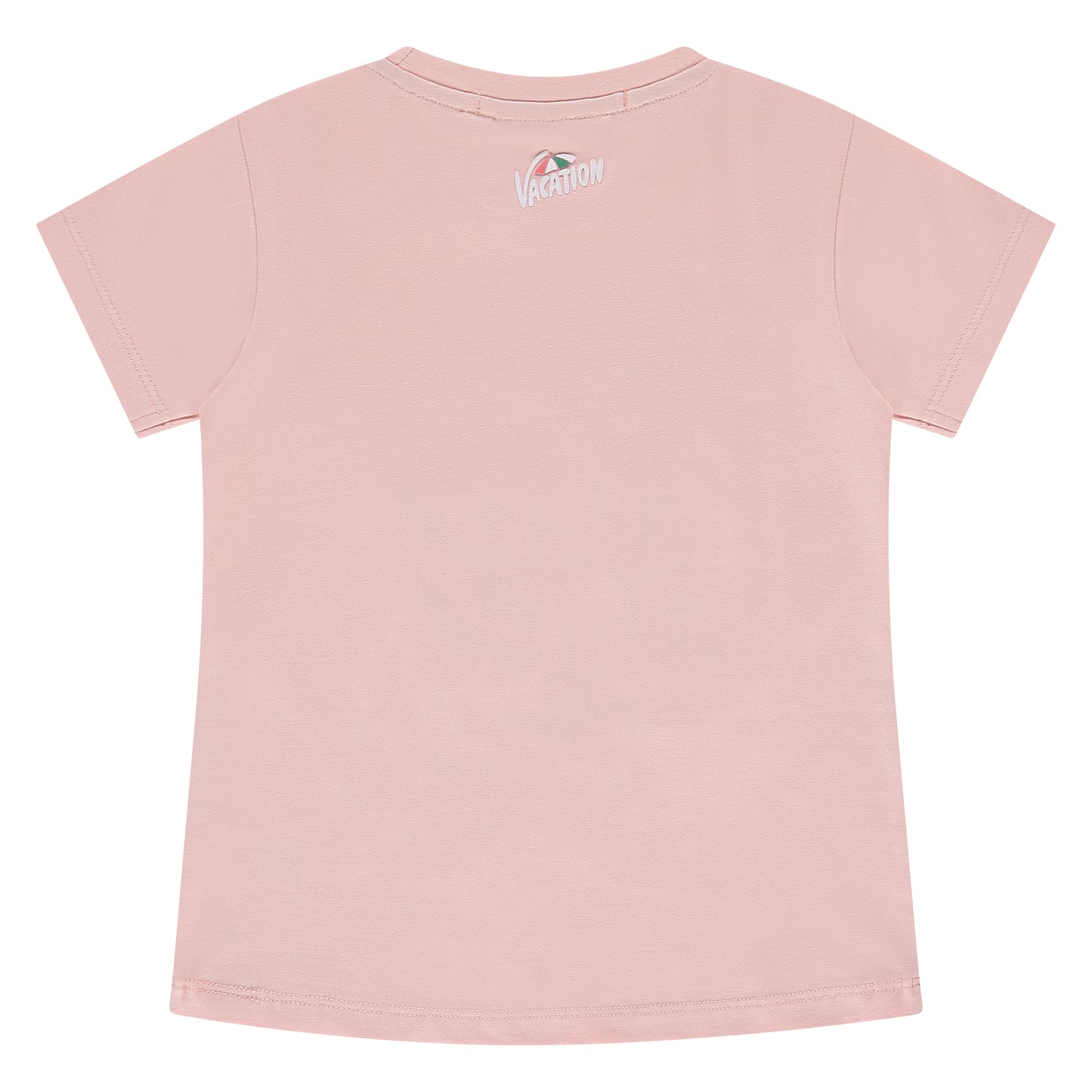 Kurzarm Mädchen T-Shirt in blushfarbenem Rosa. Hochwertige Bio-Baumwolle, hautfreundlich & bequem für jeden Tag in Winterthur, Zürich, Schweiz.