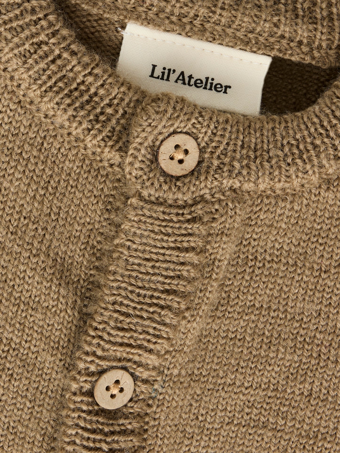 Lil'Atelier Wolle Strickjacke bei Bärechind