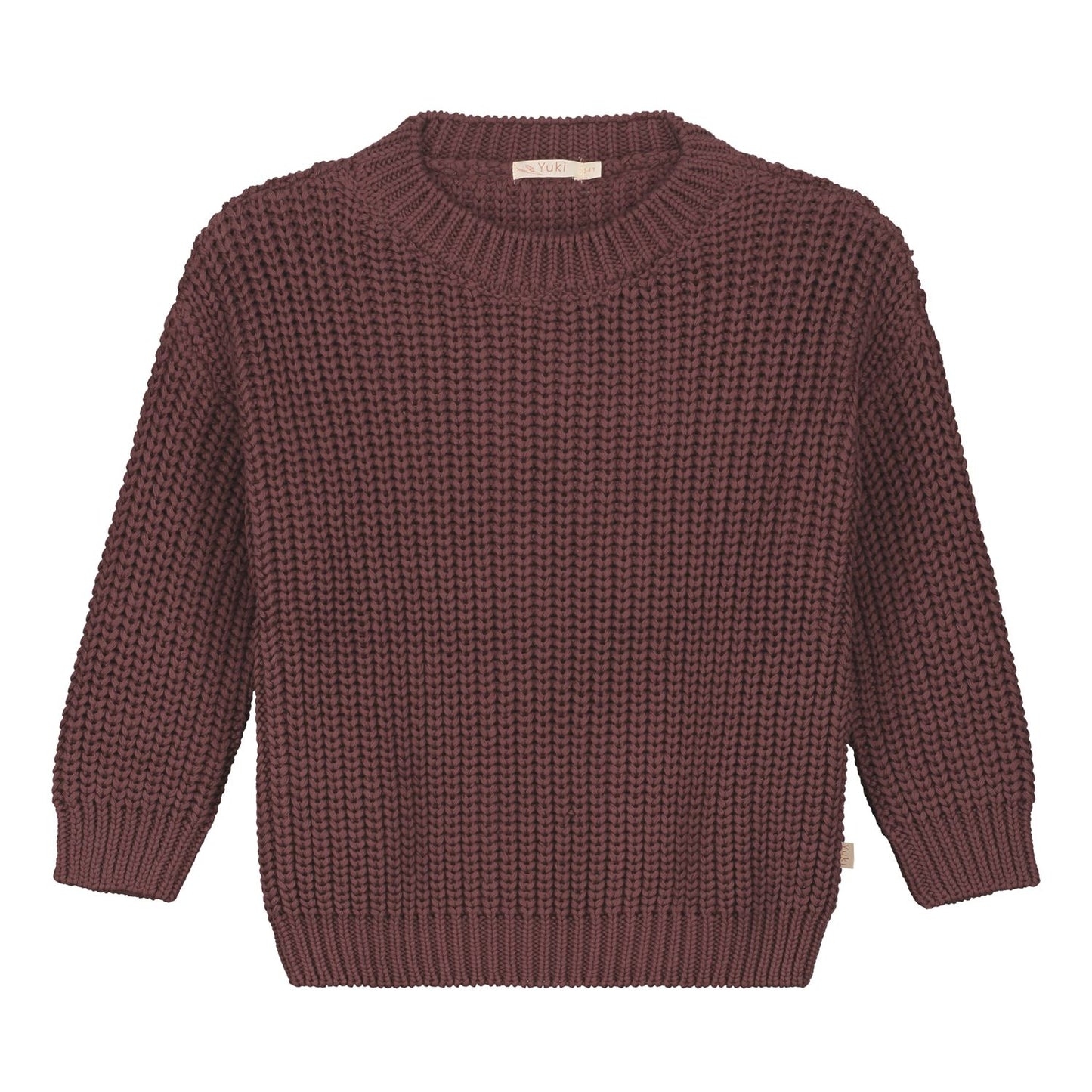 Chunky Knitted Sweater, fig