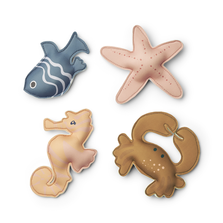 Dion sea creature Tauchspielzeug 4-teilig