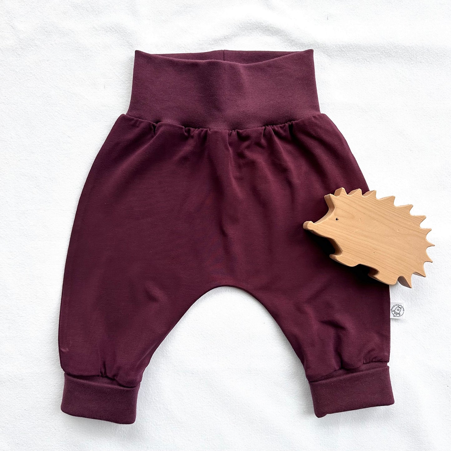 Hose Bambus Bordeaux