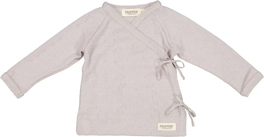 Wolle T-Shirt Tut Wrap, Soft Dove