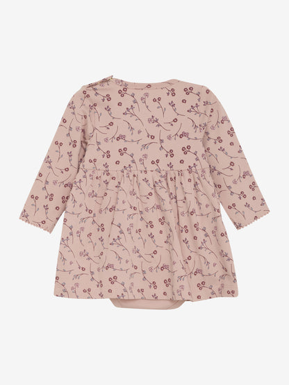 Dress LS AOP, Misty Rose