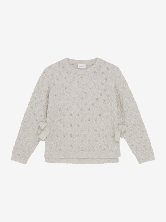 Pullover Knit, Sand