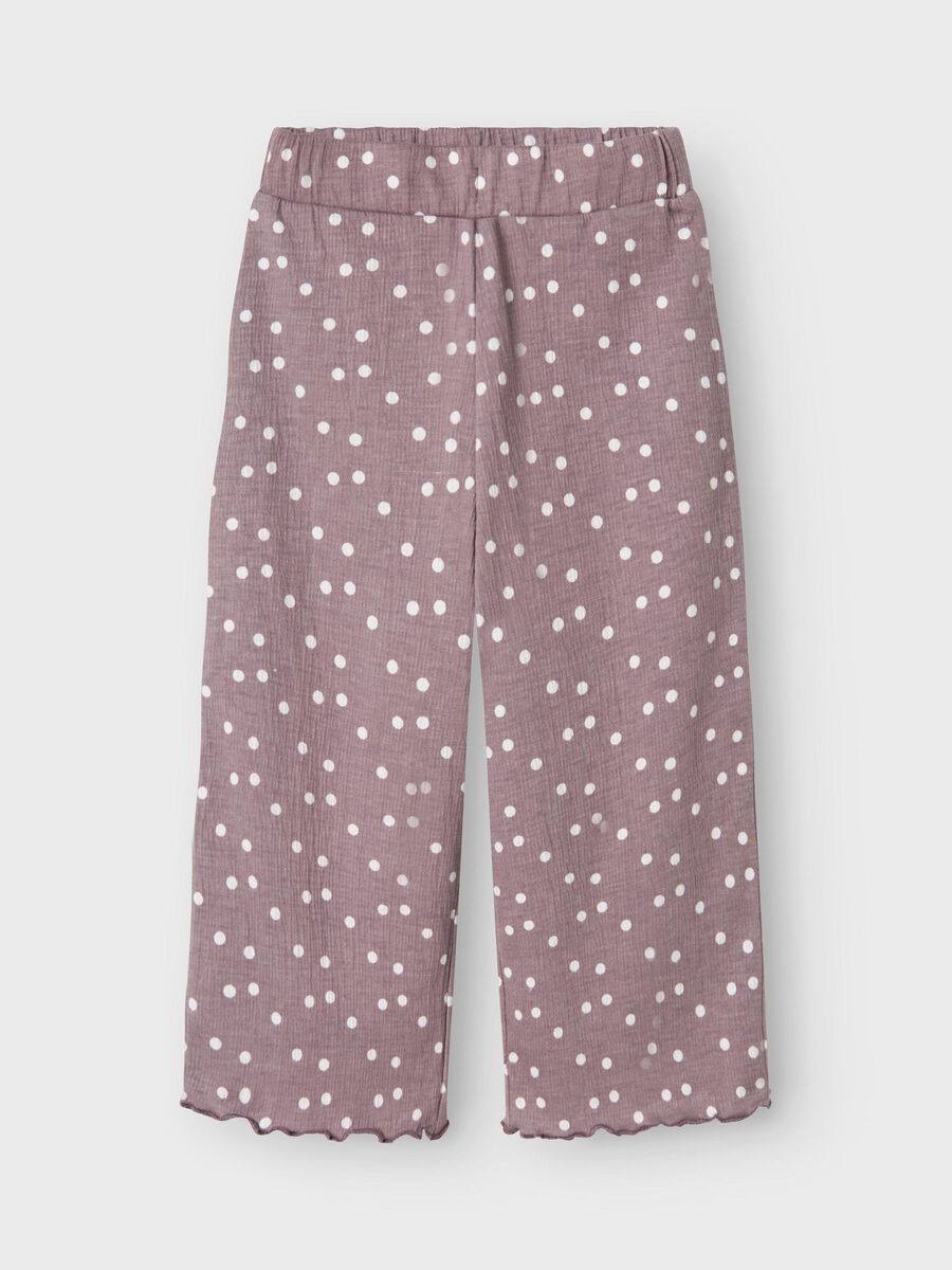 Hose PokaDots, Purple Dove