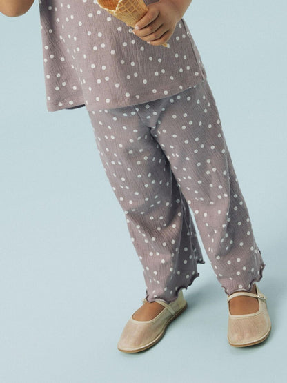 Hose PokaDots, Purple Dove