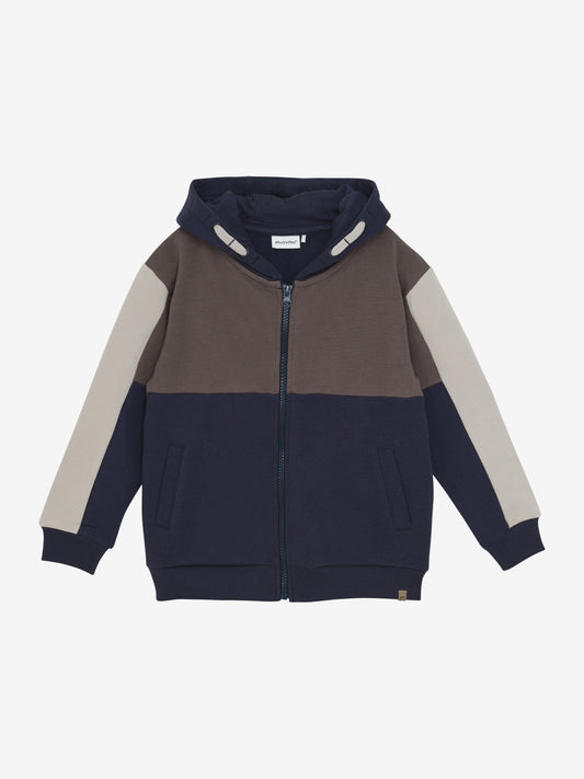 Cardigan LS Sweat, Dark Navy