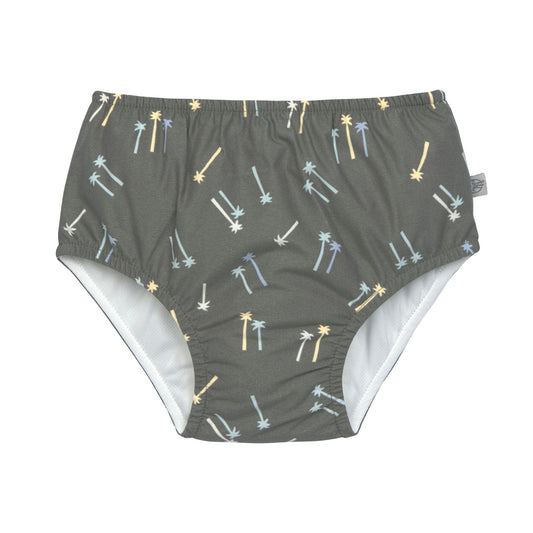 Schwimmwindel Baby - Palmen, Oliv