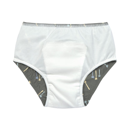 Schwimmwindel Baby - Palmen, Oliv