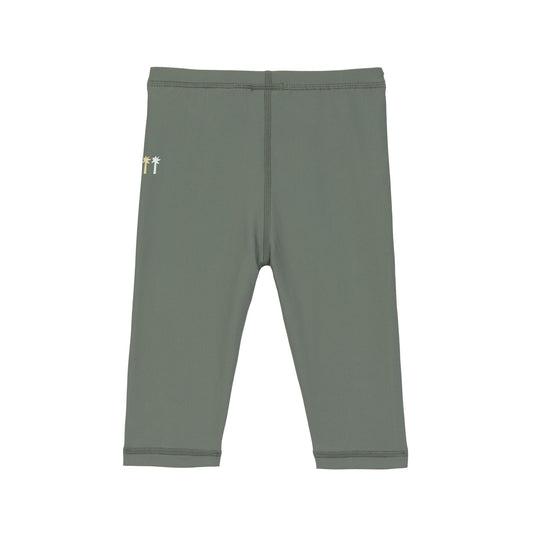 Badehose Baby Kurz (UV-Schutz & Windel), Oliv