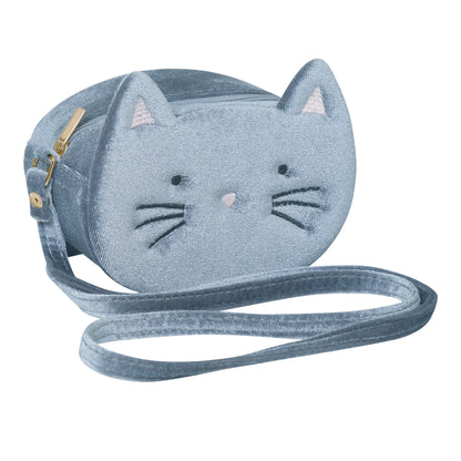 Kitty Cat Velvet Bag