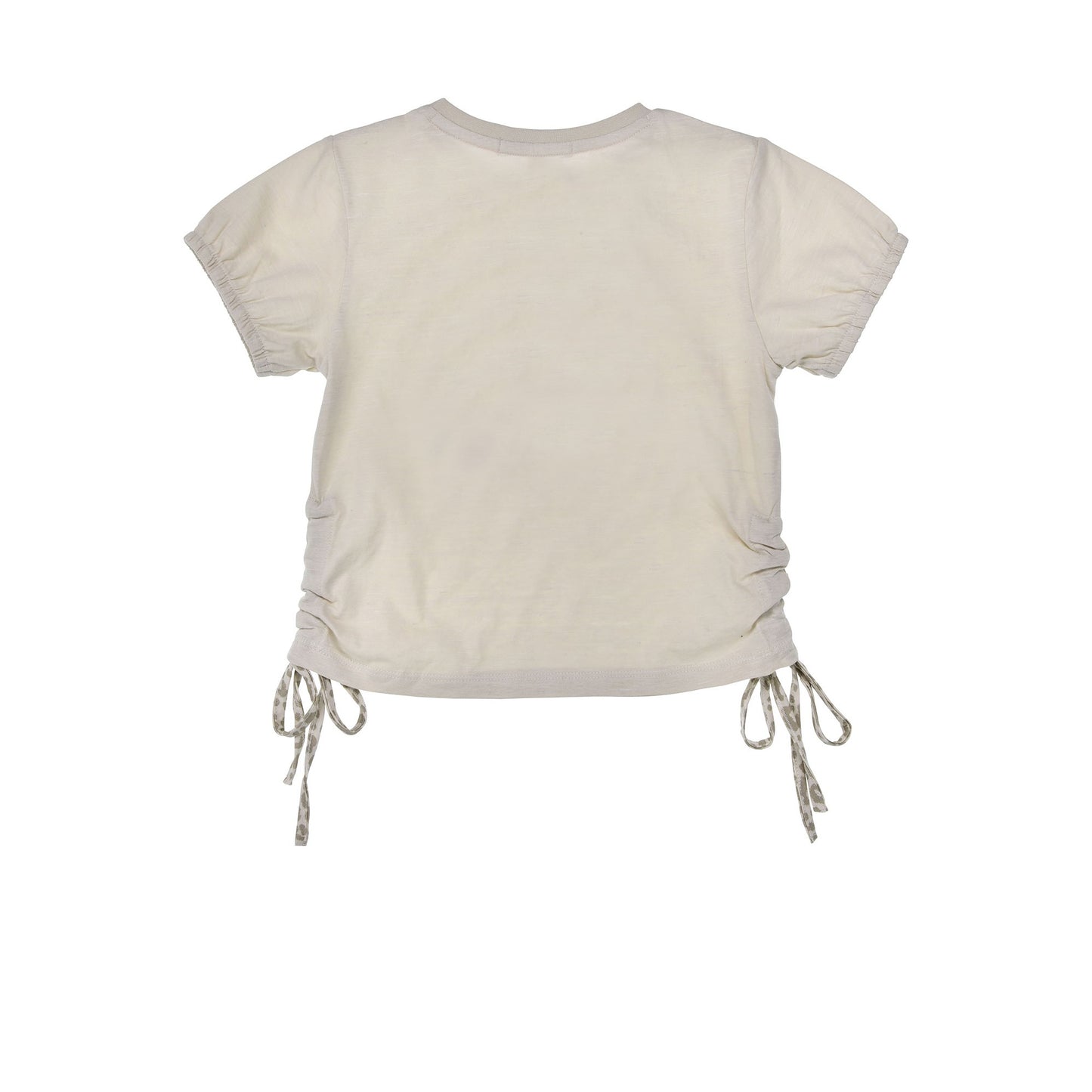 Kurzarm T-Shirt mit Flamingo Print