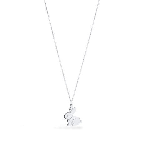 Hasen Halskette in Silber oder Gold