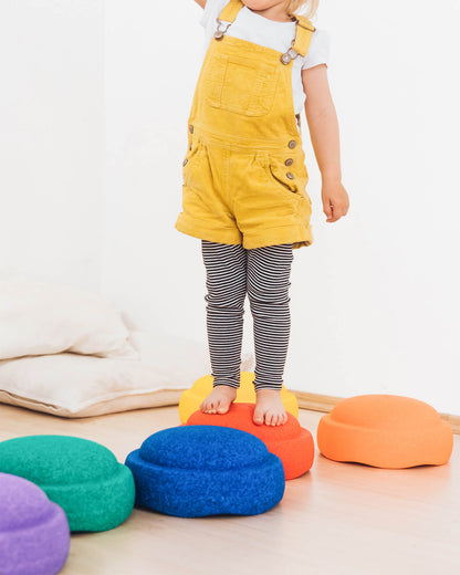 OSTERAKTION: Stapelstein Super Confetti Rainbow Set classic 6+1