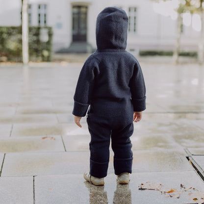Wollwalk Overall, Essential blau