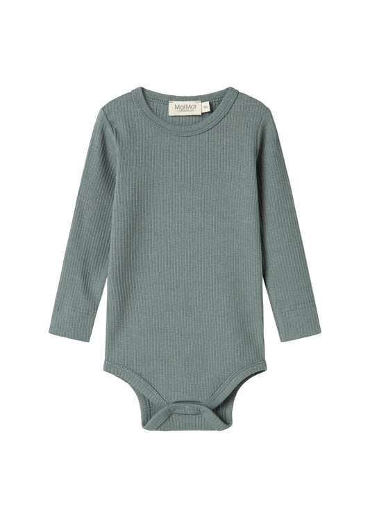 Langarmbody Modalbody, Dusty Green