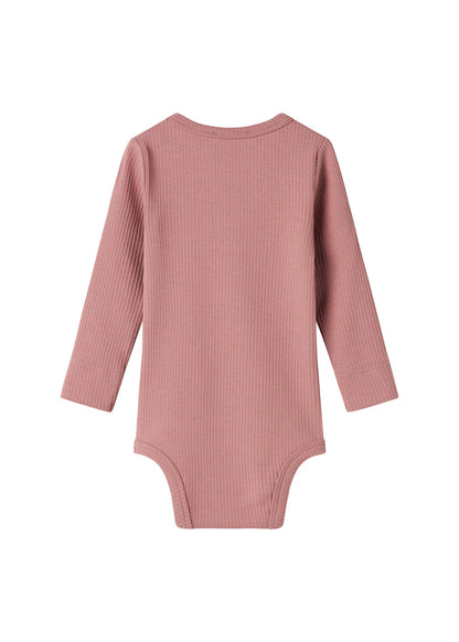 Langarmbody Modal, Rose Parfait