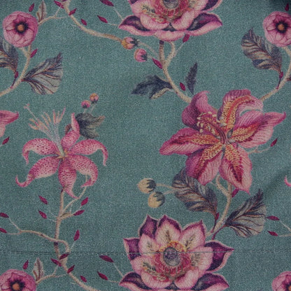 Wenderock Blumen-und Pferdedruck, pistachio-moss