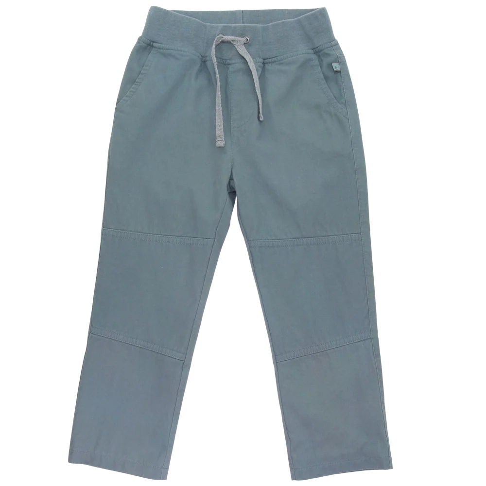 Hose mit Jerseyfutter und gedoppelten Knien, pistachio