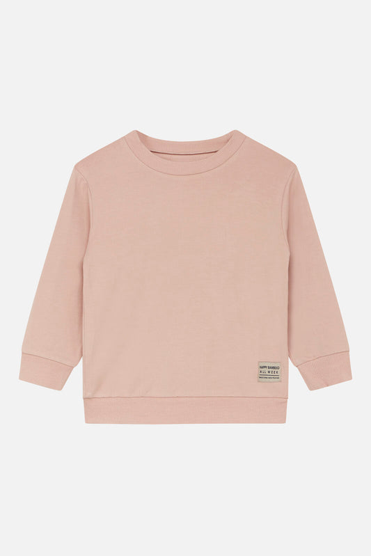 Sami Bambus Sweatshirt, rosa